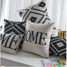 Sublimation Square 18x18 100% Polyester Digital Printed Tie-Dye Blue And White Cushion Cover